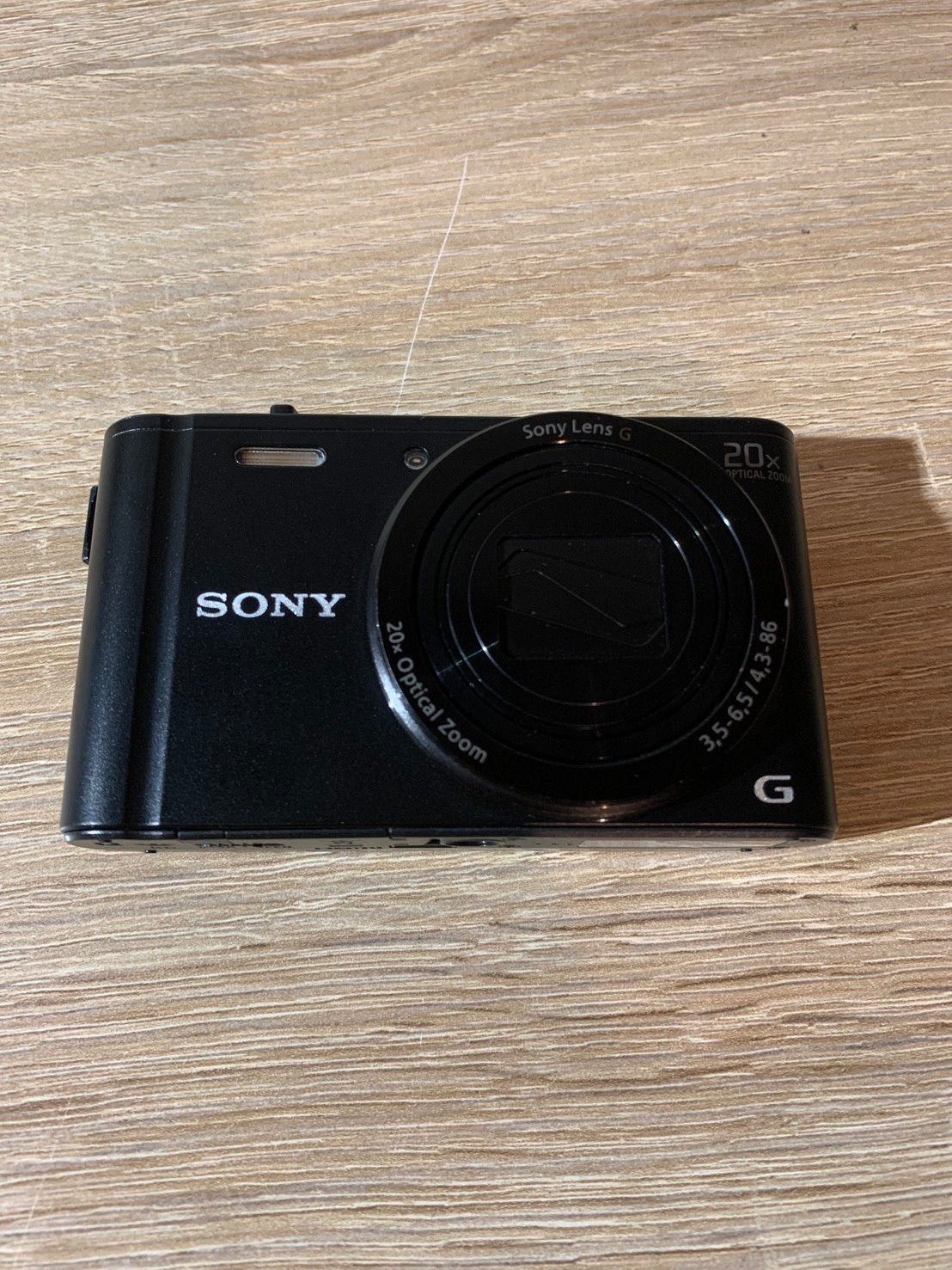 6866 Sony ソニー Cyber-shot DSC-WX300 ブラック ジャンク品 デジカメ