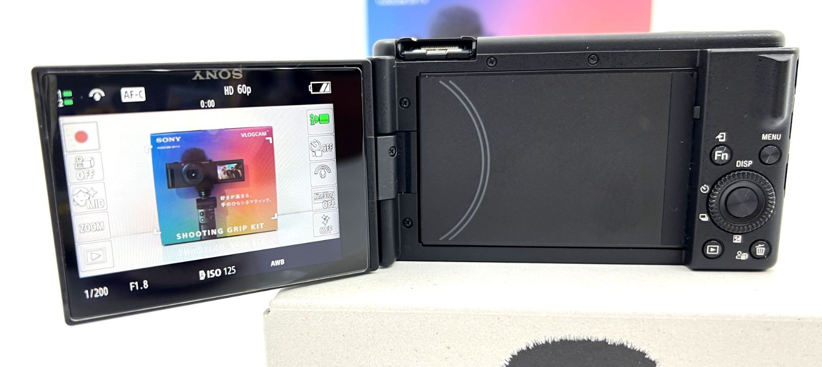  盛岡64 0011 Sony VLOGCAM ZV 1 G シューティンググリップキット 60 コンパクトデジタルカメラ デジタルカメラ