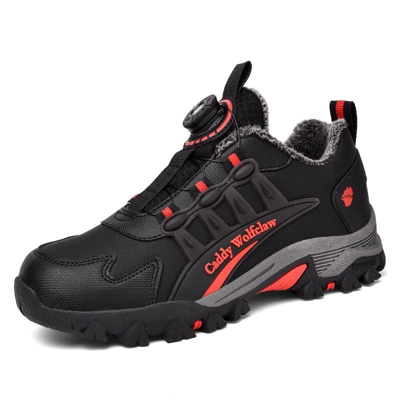 オートバイライディングシューズ プロ用防水防寒レーシングシューズ ロングツーリング ライダー装備 メンズ冬用バイクブーツ 251017jcx01*カラー分類-ブラックロイヤルブルー