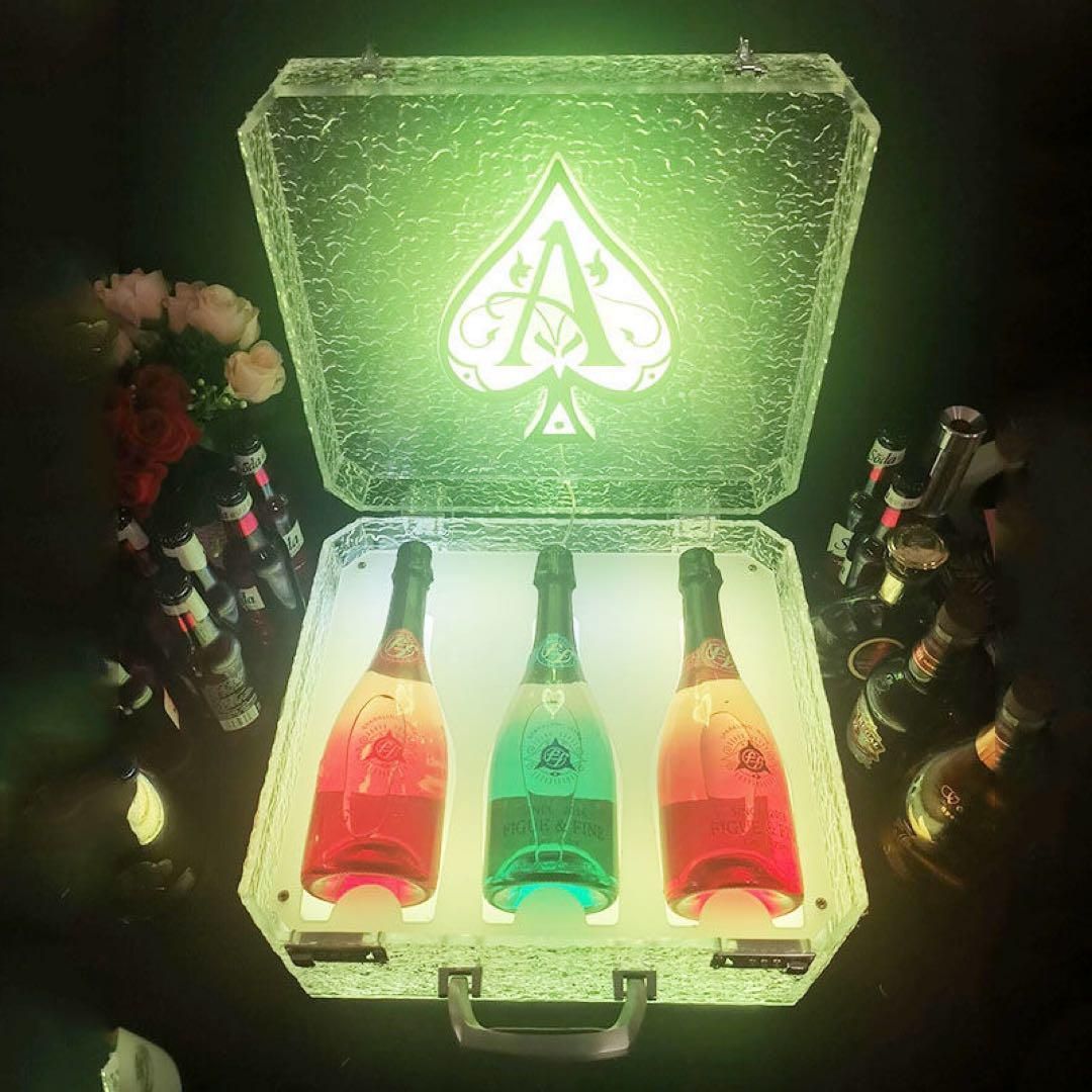 新品アルマンド ディスプレイ LED アタッシュ ケース ライト