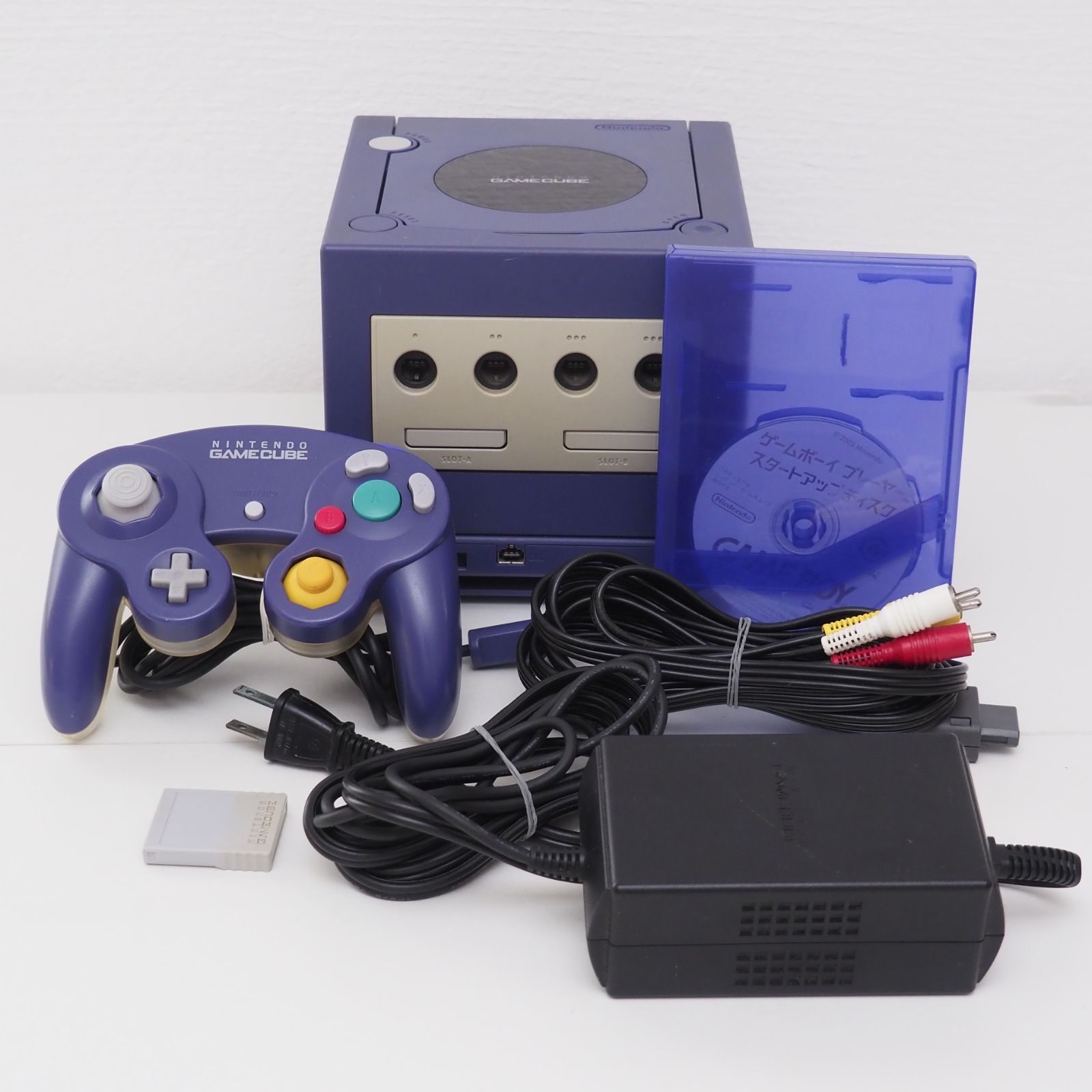 ゲームキューブ ゲームボーイプレーヤー エンジョイパック すぐ遊べるセット バイオレット 任天堂