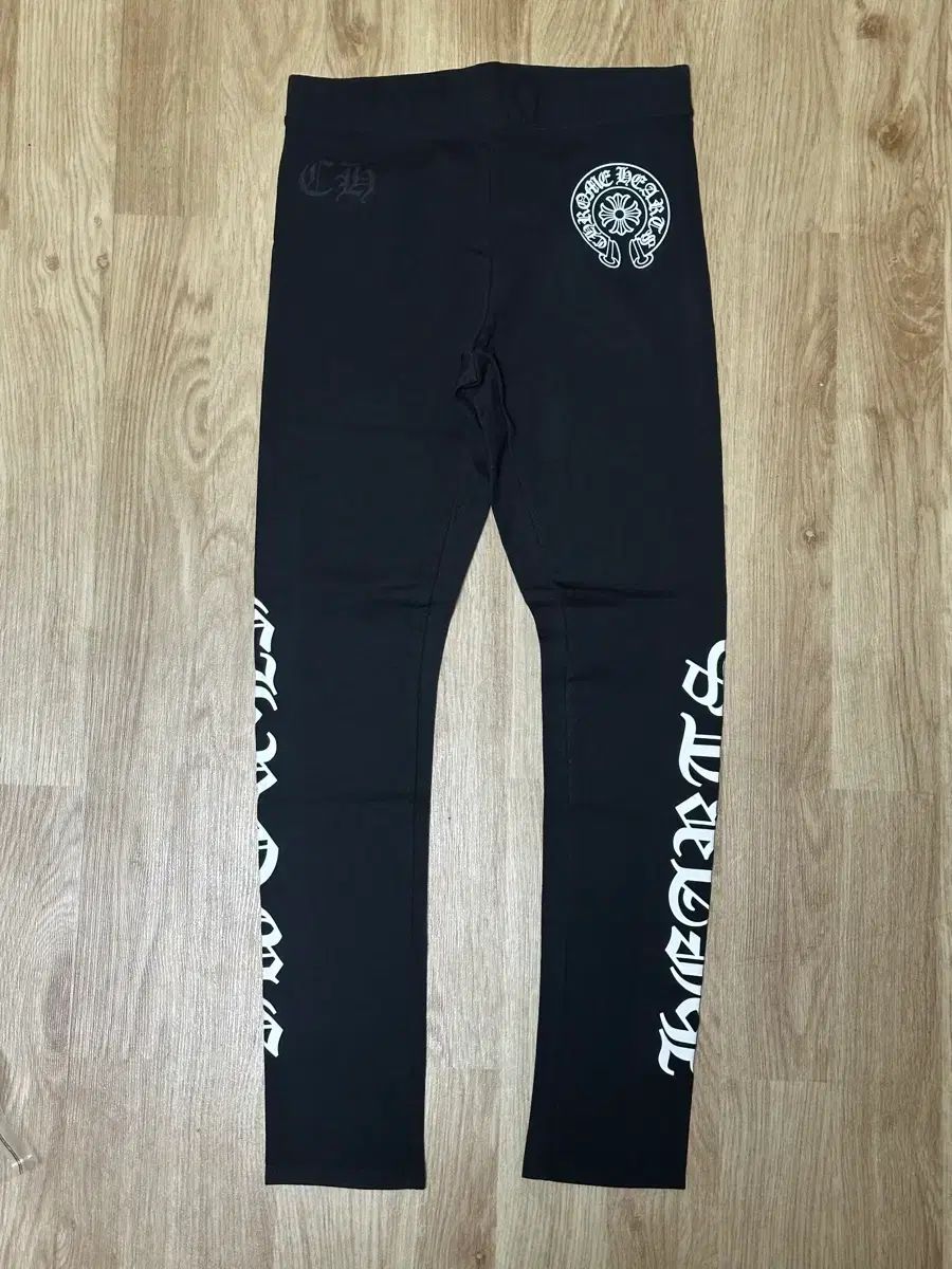 CHROME HEARTS クロムハーツ ホースシュー レギンス ブラック S size