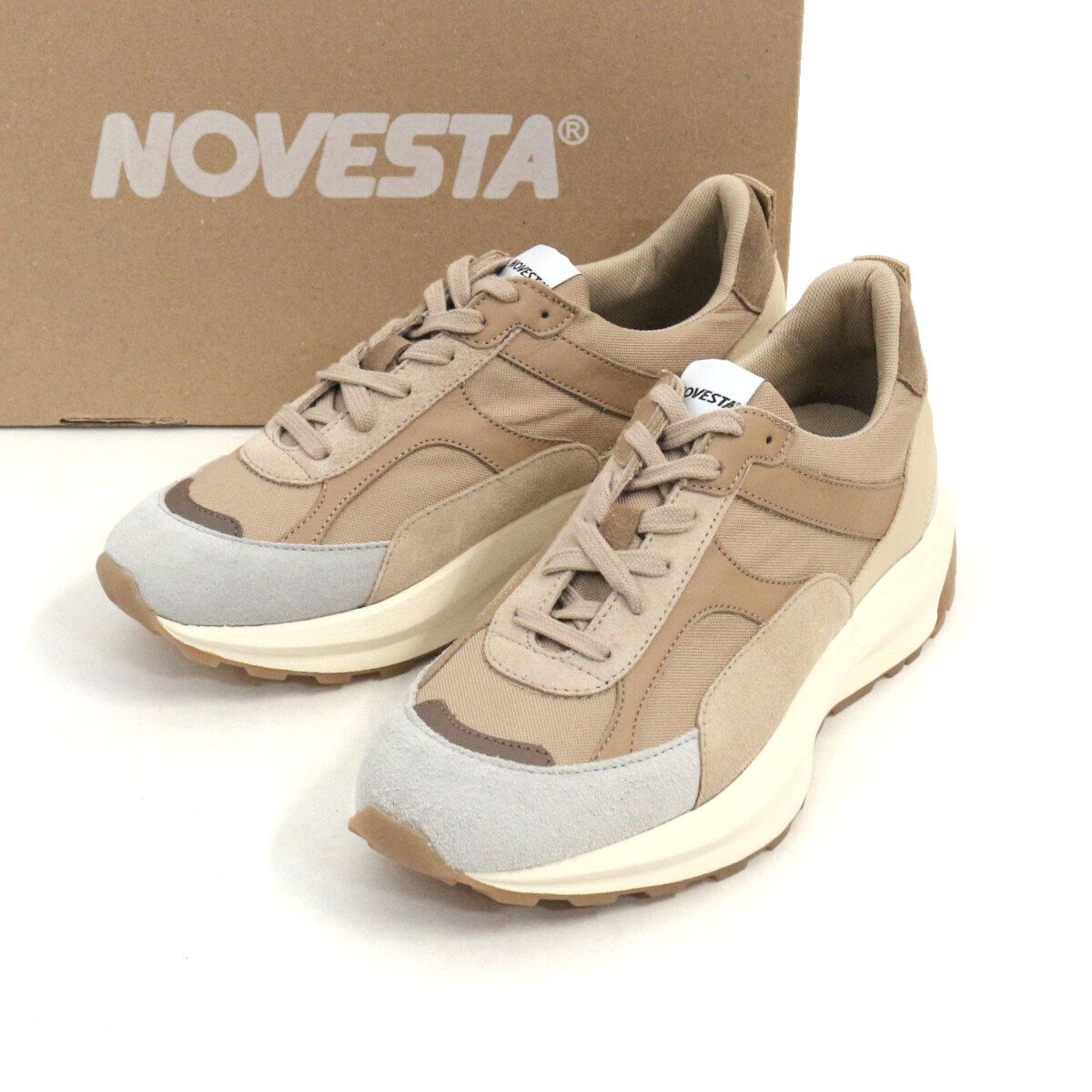 NOVESTA ノヴェスタ NOVESTA FLUX スニーカー UK6.5 N478002-033BEI003