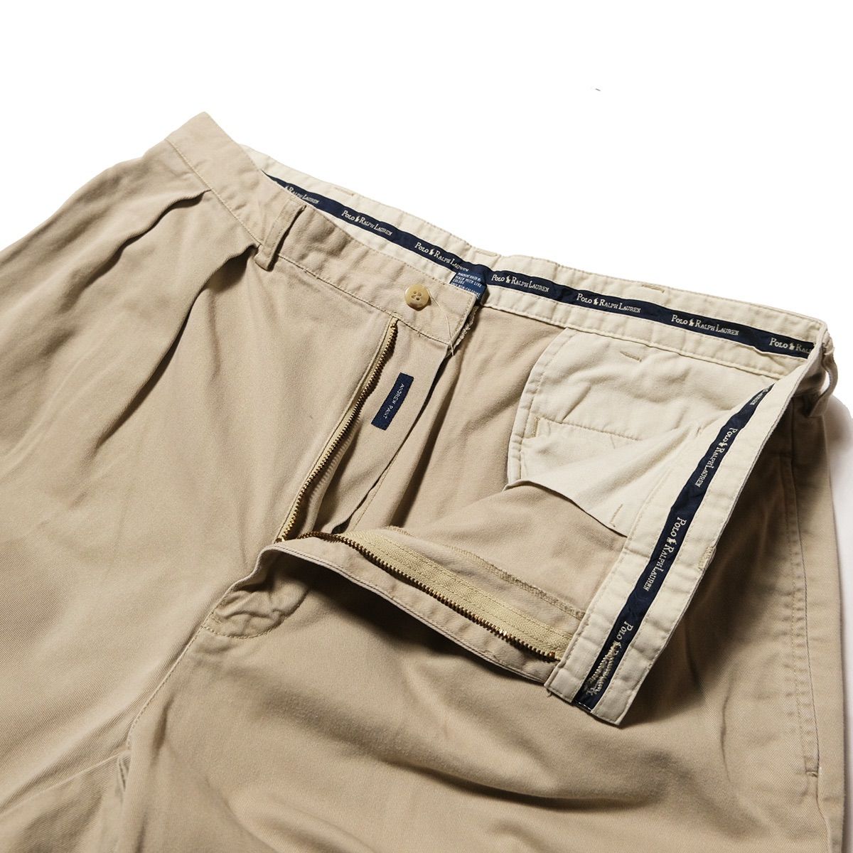 ポロチノ USA製90年代 Ralph Lauren ラルフ ツータックチノパン