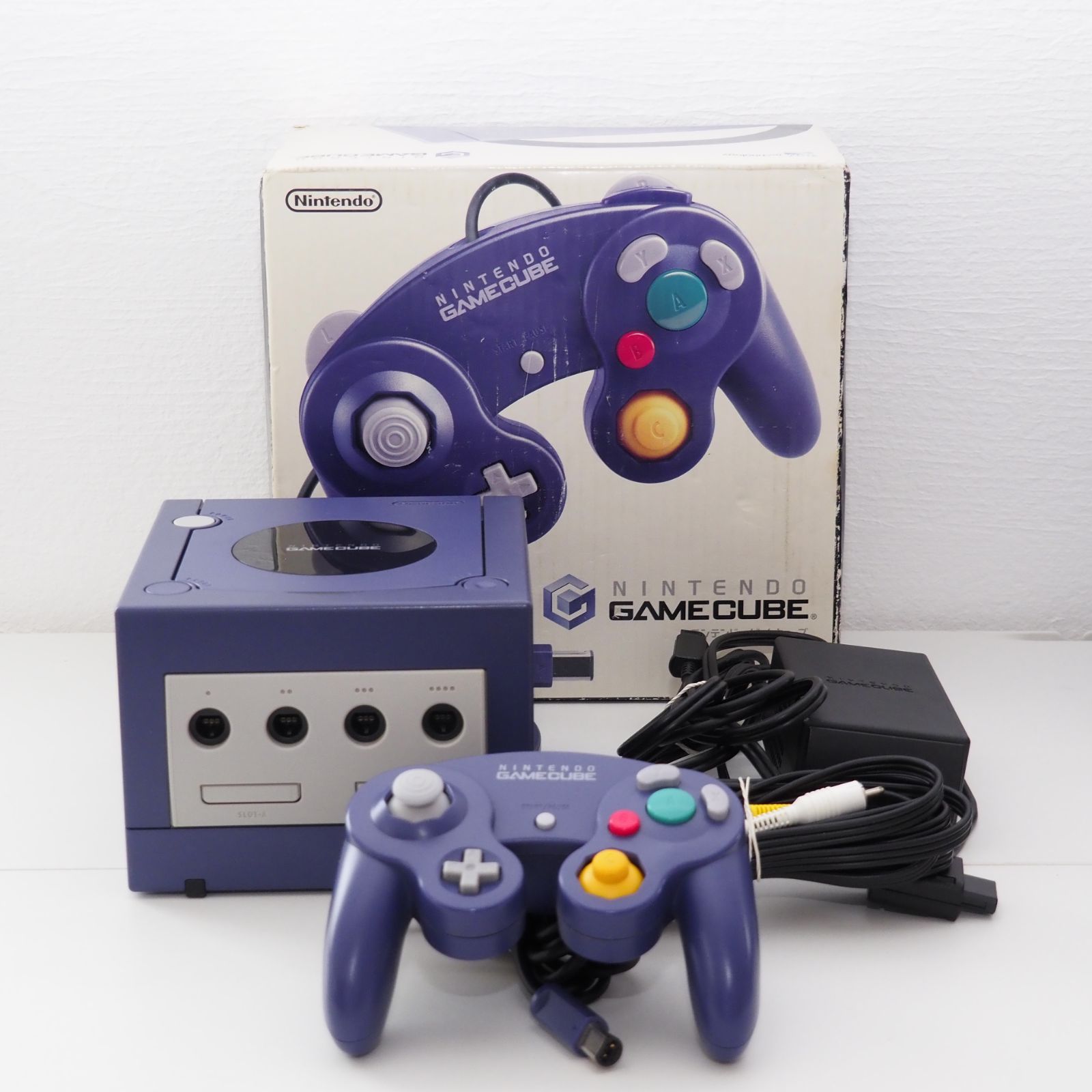ゲームキューブ 本体 すぐ遊べるセット バイオレット 任天堂 - メルカリ