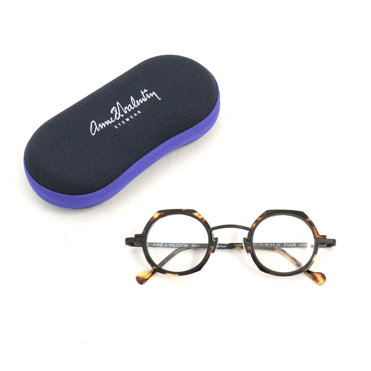 ANNE & VALENTIN 定価56,100円 M.11 21A24 アイウェア / 眼鏡 42□28