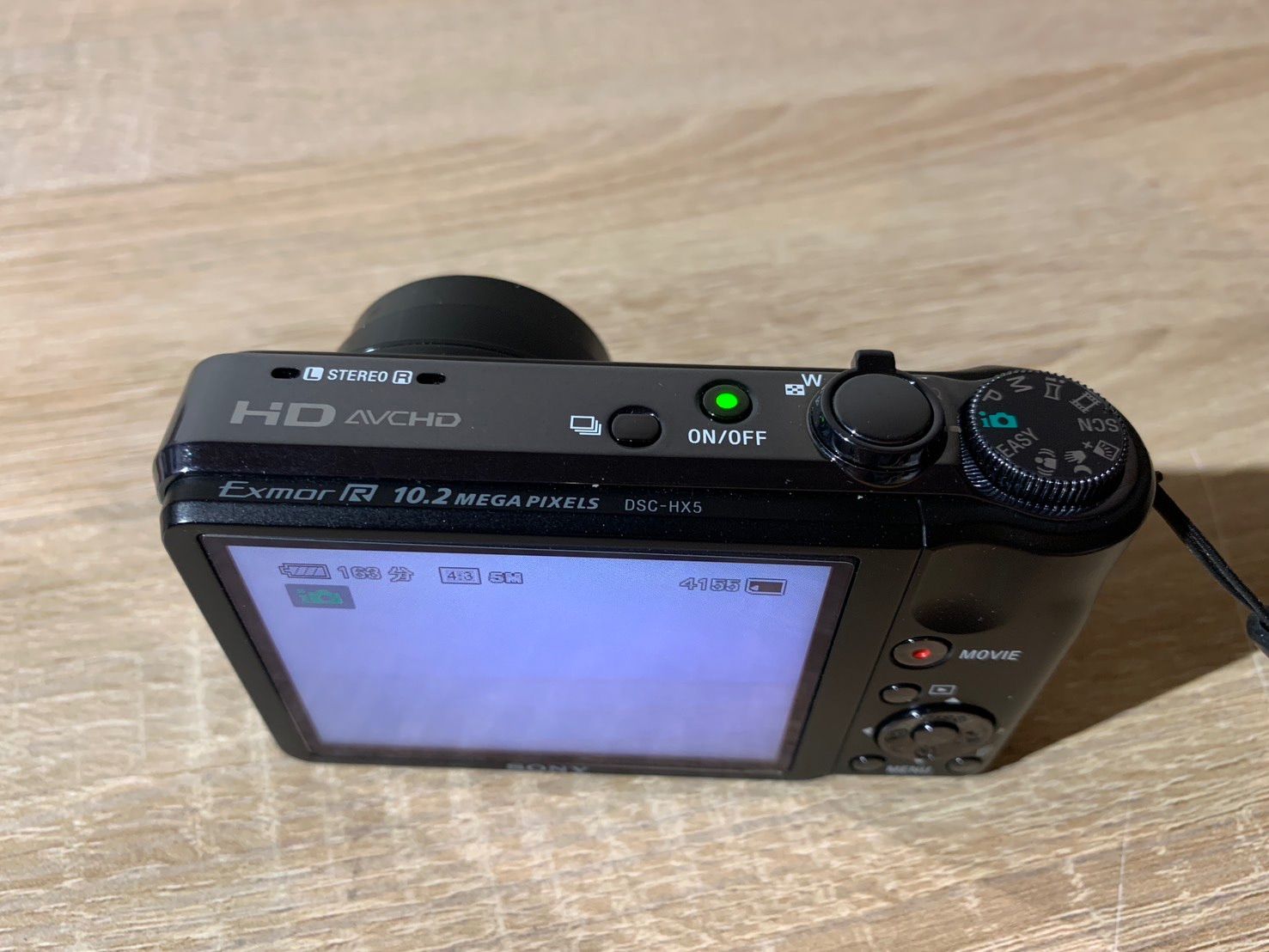 6867 Sony ソニー Cyber-shot DSC-HX5V ブラック デジカメ 動作確認