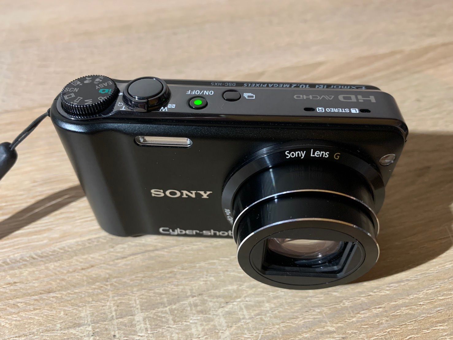 6867 Sony ソニー Cyber-shot DSC-HX5V ブラック デジカメ 動作確認