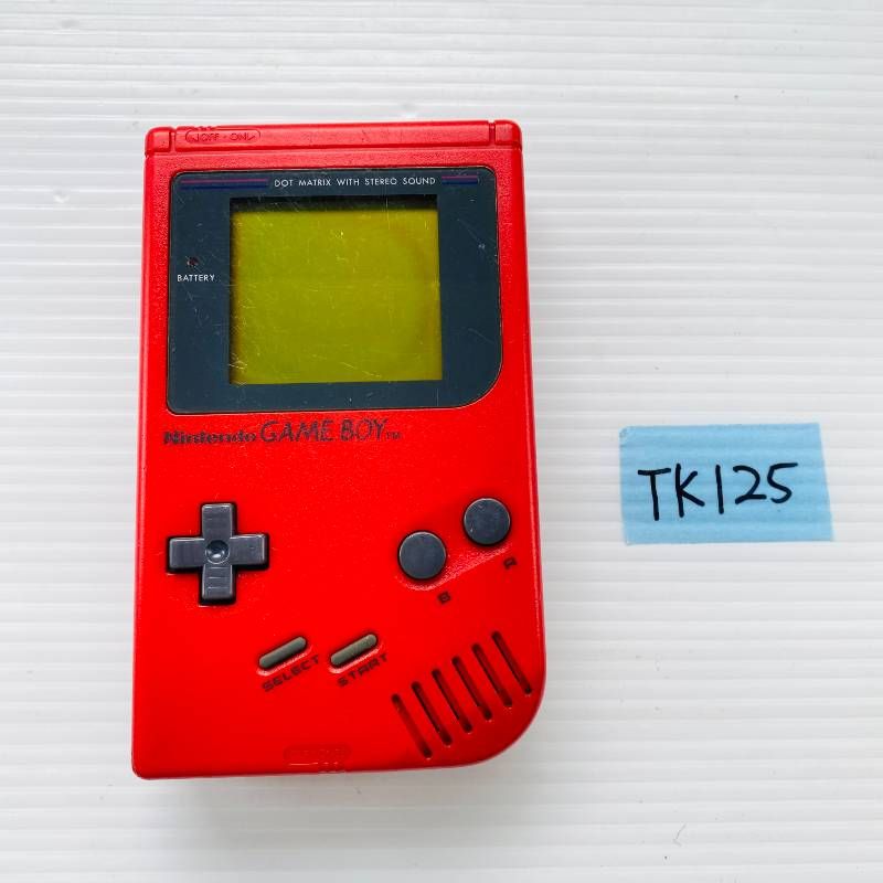 TK 125 Nintendo ゲームボーイブロス ゲームボーイ ブラザーズ GAME BOY Bros レッド 本体 任天堂 ニンテンドウー GB 赤 初代 DMG-01 携帯型ゲーム機 第3世代