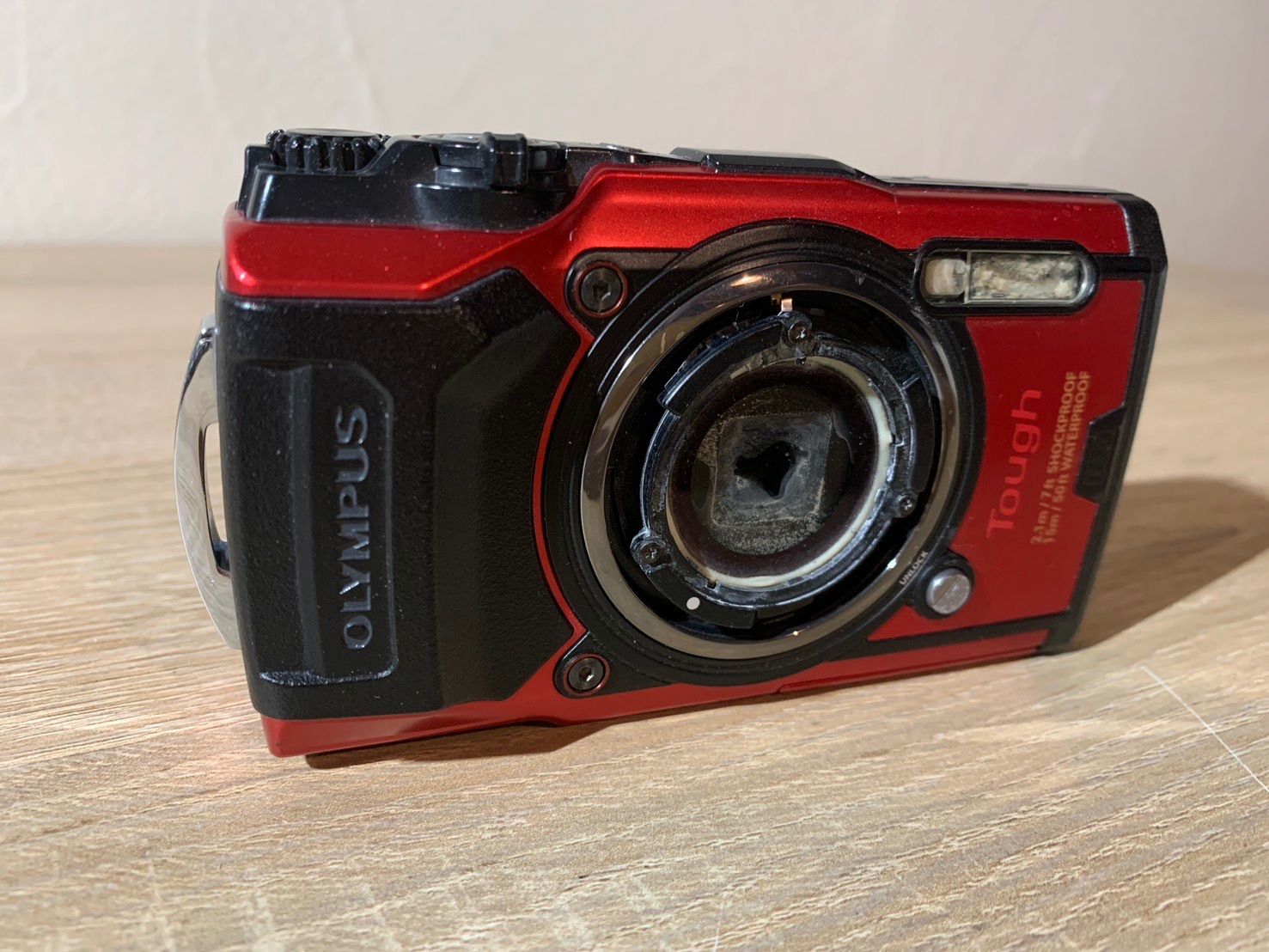 6868 OLYMPUS Tough TG-6 レッド ジャンク品 デジカメ - メルカリ