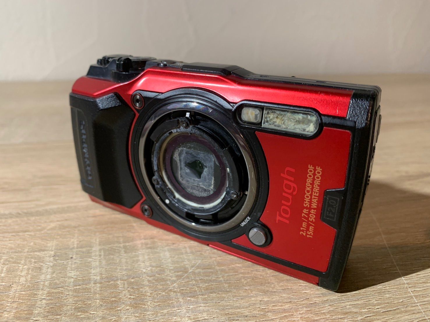 6868 OLYMPUS Tough TG-6 レッド ジャンク品 デジカメ - メルカリ