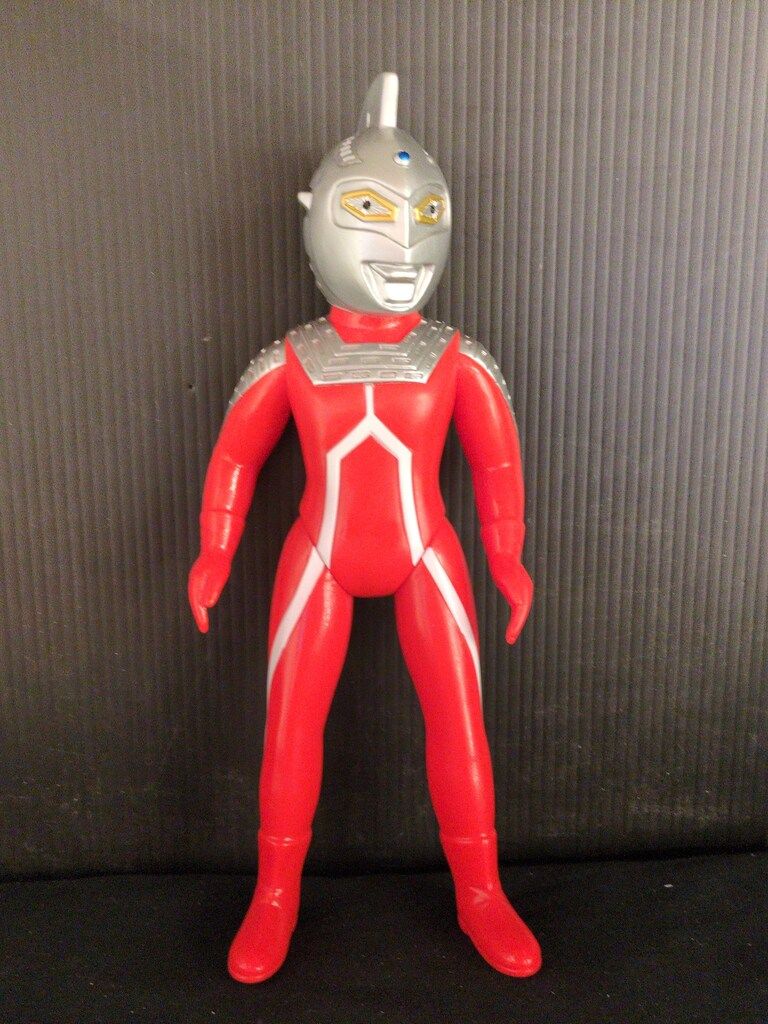 ブルマァク ブルマァクの怪獣シリーズ ウルトラセブン マスク取れウルトラセブン シルバー BM 706