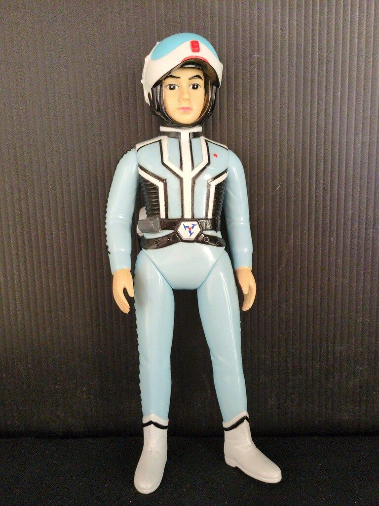 ⚠️未開封デッドストック　ウルトラマン　ウルトラ警備隊　ブルマァク　B Club B-CLUB ブルマァク復刻 ウルトラ警備隊員/水色成型 - メルカリ