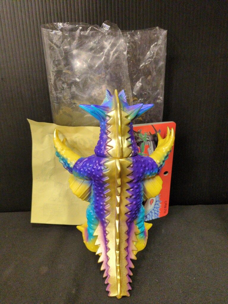 ベアモデル オール怪獣コレクション 大蛙怪獣トンダイル 黄色成型