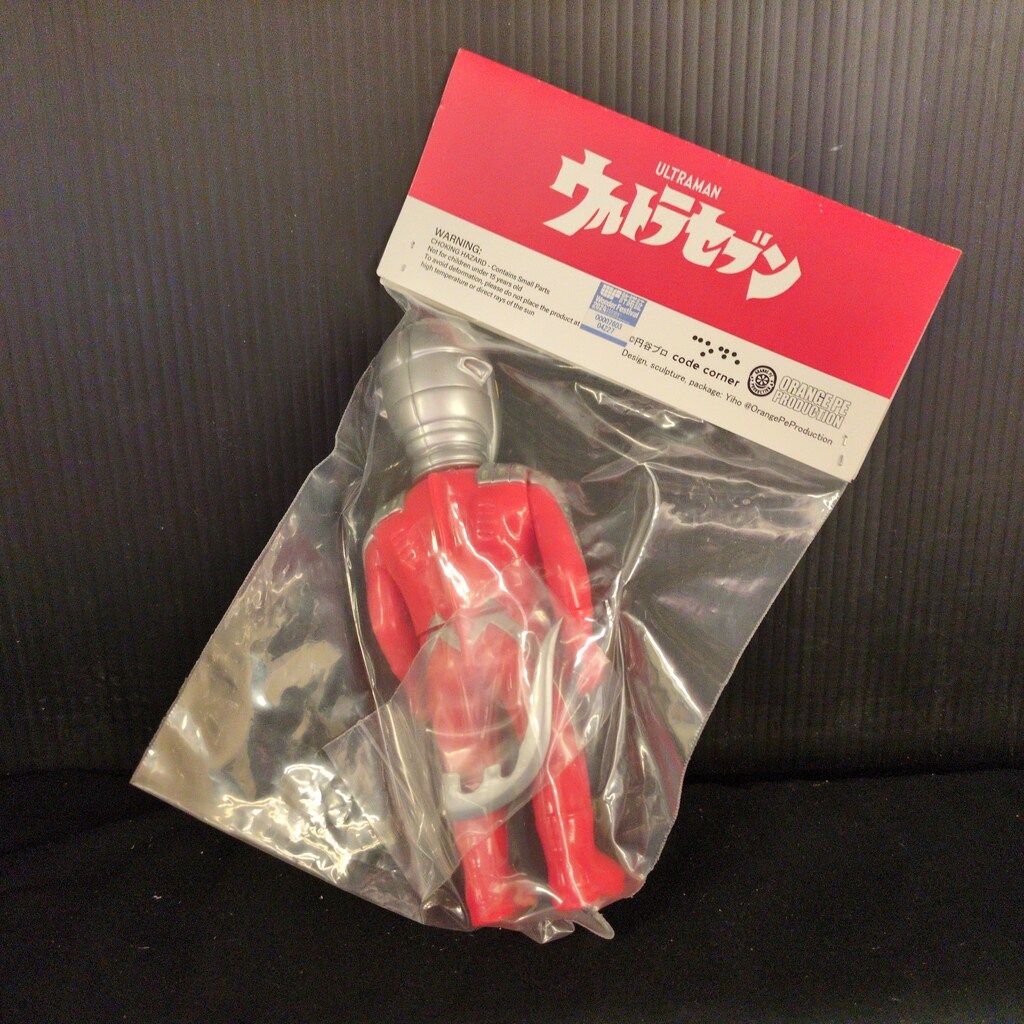 code corner ORANGE PE ウルトラセブン ソフビ WF 2025冬