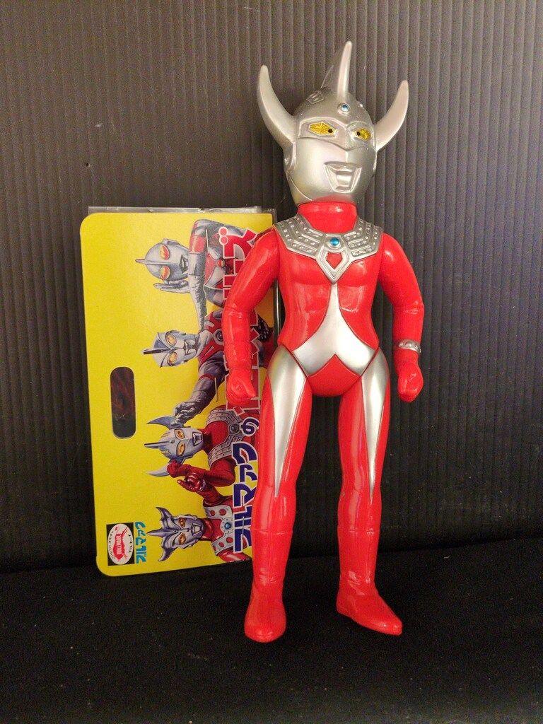 ブルマァク ブルマァクの怪獣シリーズ マスク取れ Sウルトラマンタロウ シルバー