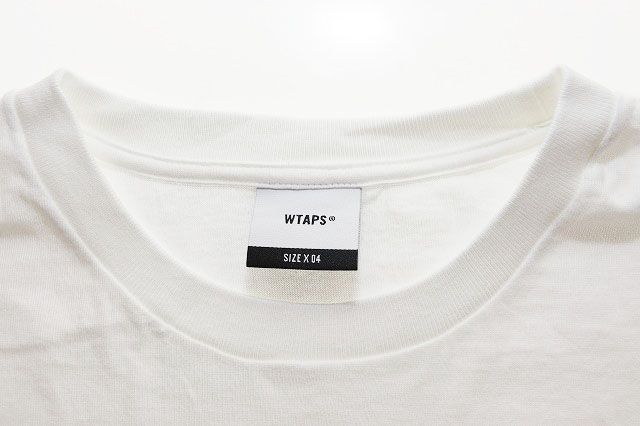 【中古】ダブルタップス WTAPS FORTLESS TEE WHITE SIZE 04 フォートレス Tシャツ ロゴ プリント 半袖 ☆AA★251006 ダブルタップス WTAPS FORTLESS TEE WHITE SIZE 04 フォートレス T