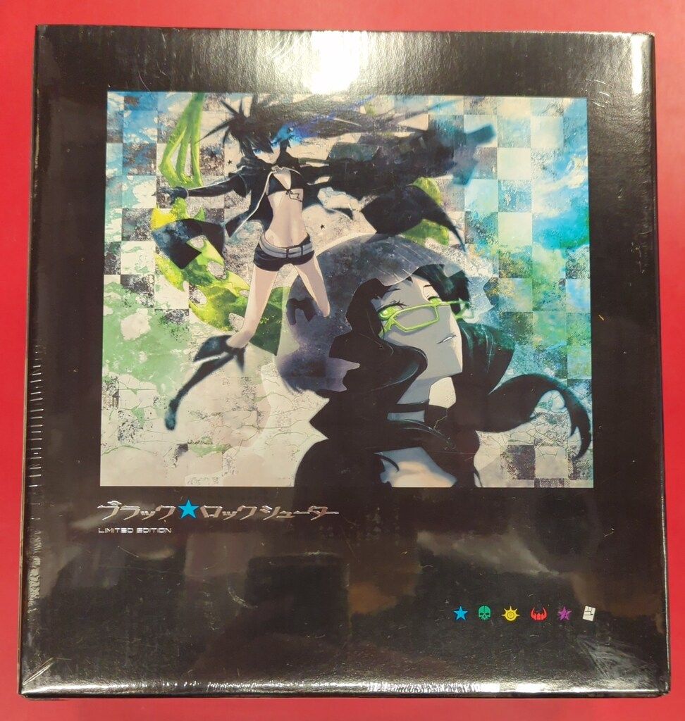 アニメBlu-ray ブラック ロックシューター Blu-ray BOX 完全生産 版