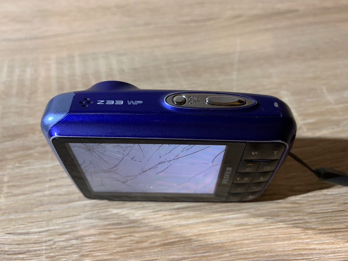 FUJIFILM FinePix Z33 WP デジカメ　ブルー　ジャンク 並品＞ FUJIFILM FinePix Z33WP｜防水コンパクトデジタルカメラ