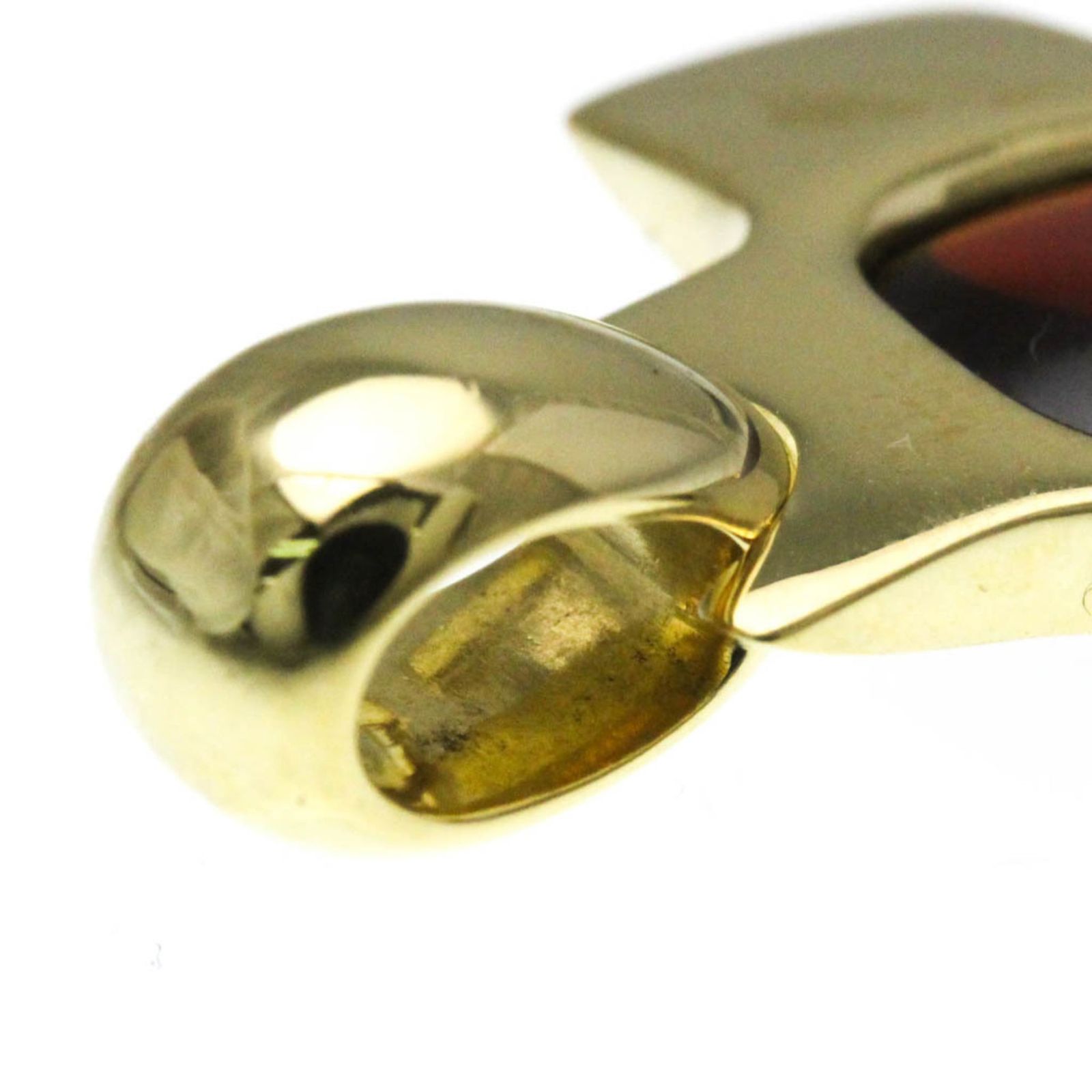 ポメラート(Pomellato) K18イエローゴールド(K18YG) ガーネット