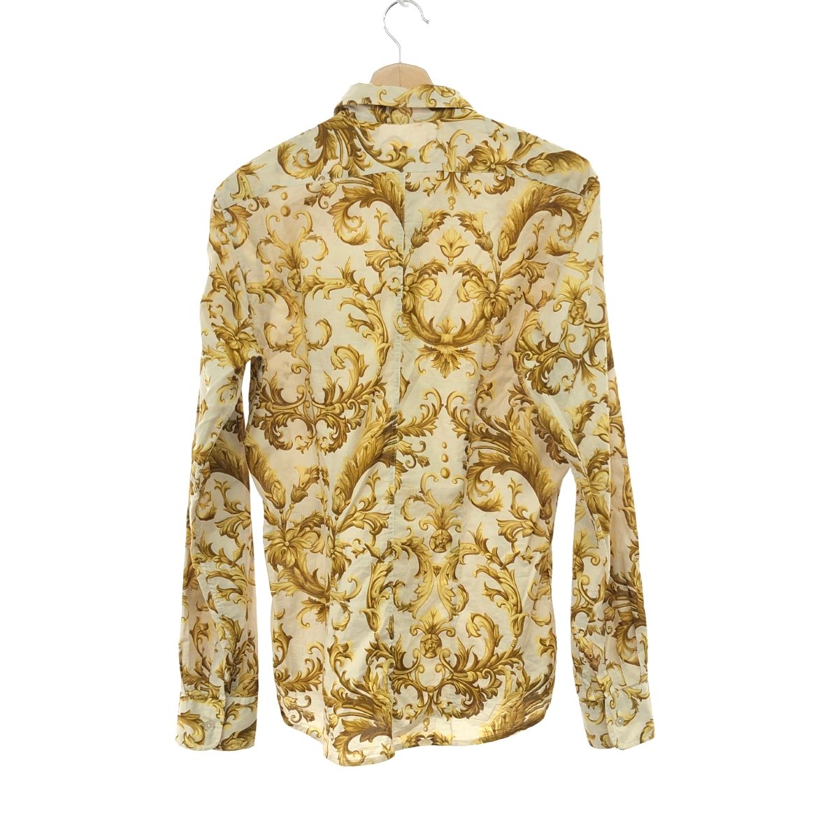 DRIES VAN NOTEN 長袖シャツ 46 千鳥柄 DRIES VAN NOTEN(ドリスヴァンノッテン) / 90s/長袖シャツ/46/コットン