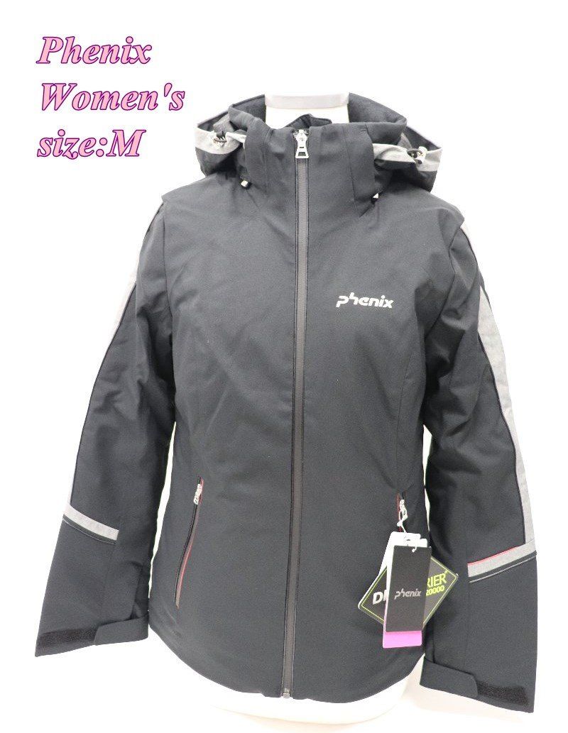 フェニックス レディース スキージャケット Eternal Ⅱ Jacket ブラック M スポーツ R 2512-079