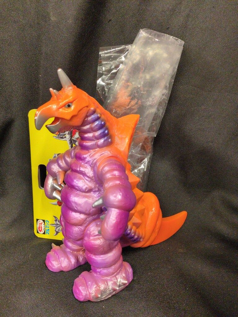 販売 ブルマァク ブルマァクの怪獣シリーズ バキシム (復刻版)紫/オレンジ