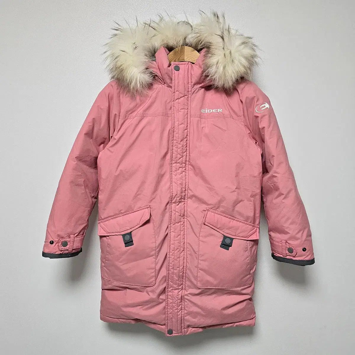 アウター キッズ 140 EIDER ダウン ピンク