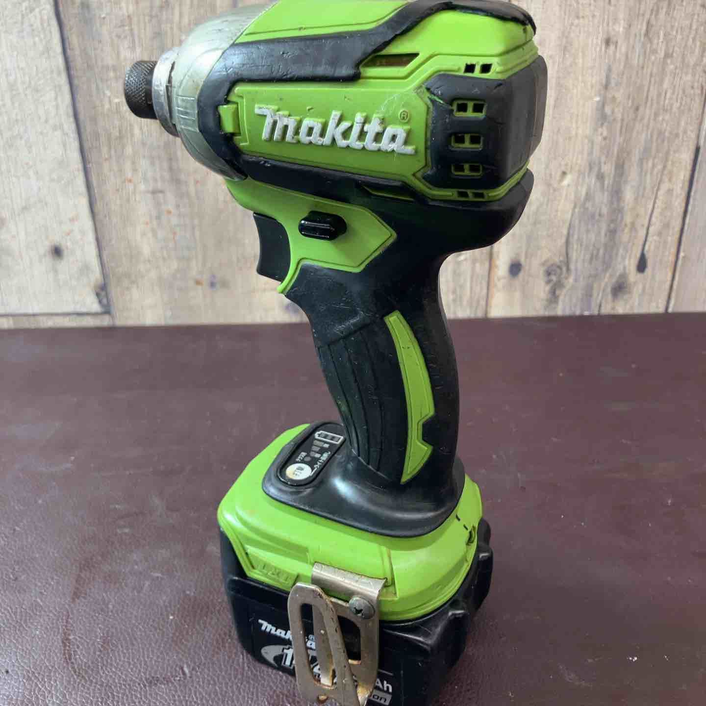 品 マキタ makita コードレスインパクトドライバー おまけバッテリー 14.4 V 付