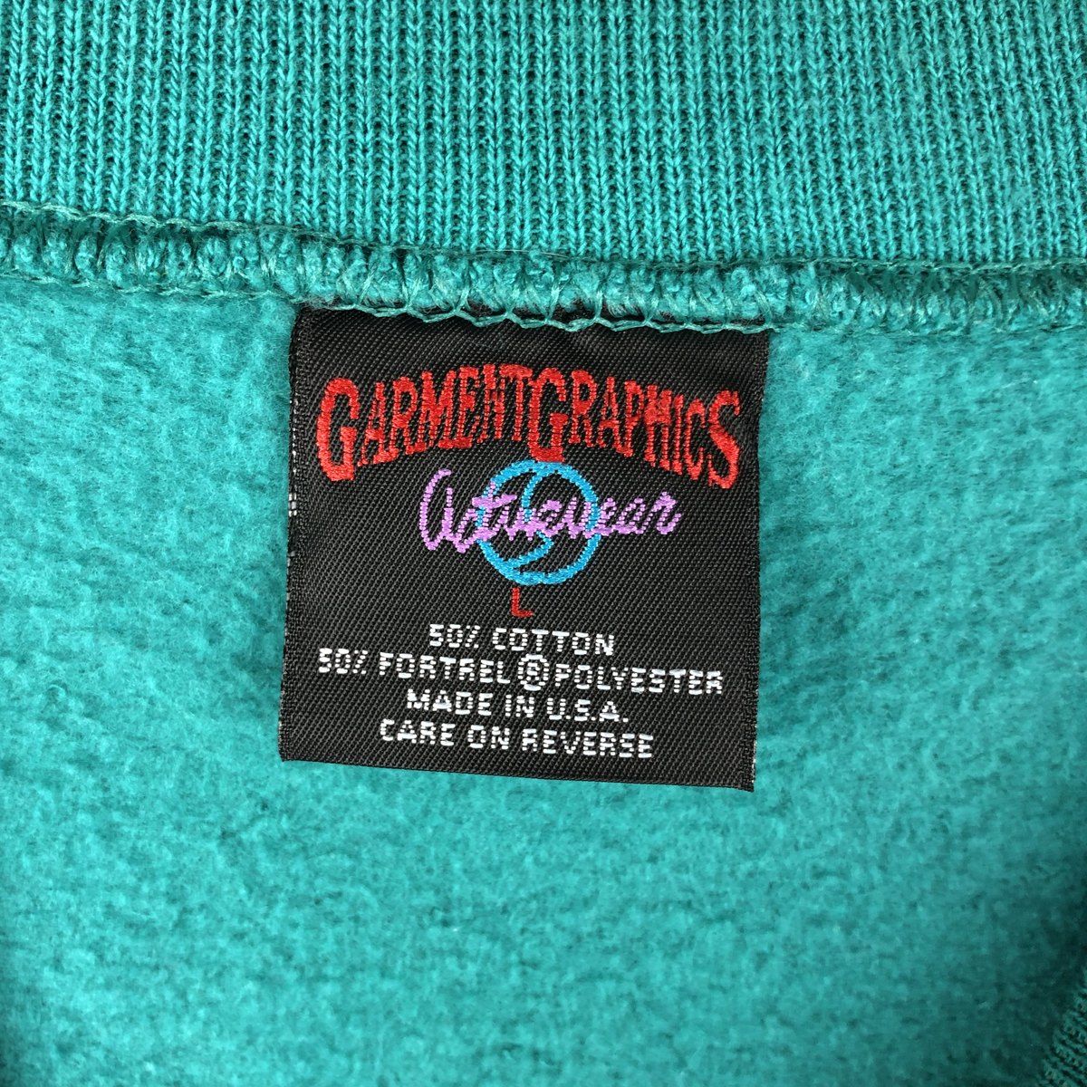 古着 90年代 GARMENTGRAPHICS カレッジスウェットシャツ トレーナー