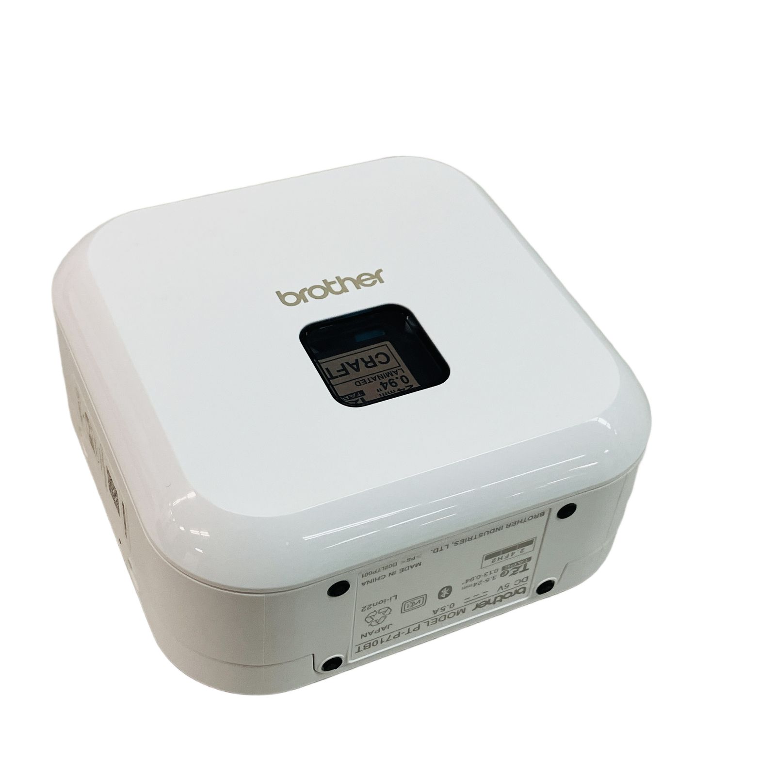 brother P-TOUCH PT-P 710 BT スマートフォン PC ラベルプリンター ホワイト ブラザー