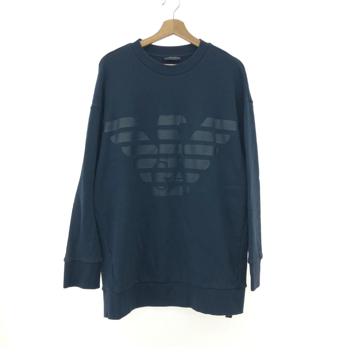 EMPORIO ARMANI エンポリオアルマーニ 長袖スウェット サイズ:S     ネイビー メンズ / 240001172441 EMPORIO ARMANI エンポリオアルマーニ 長袖スウェット サイズ:S