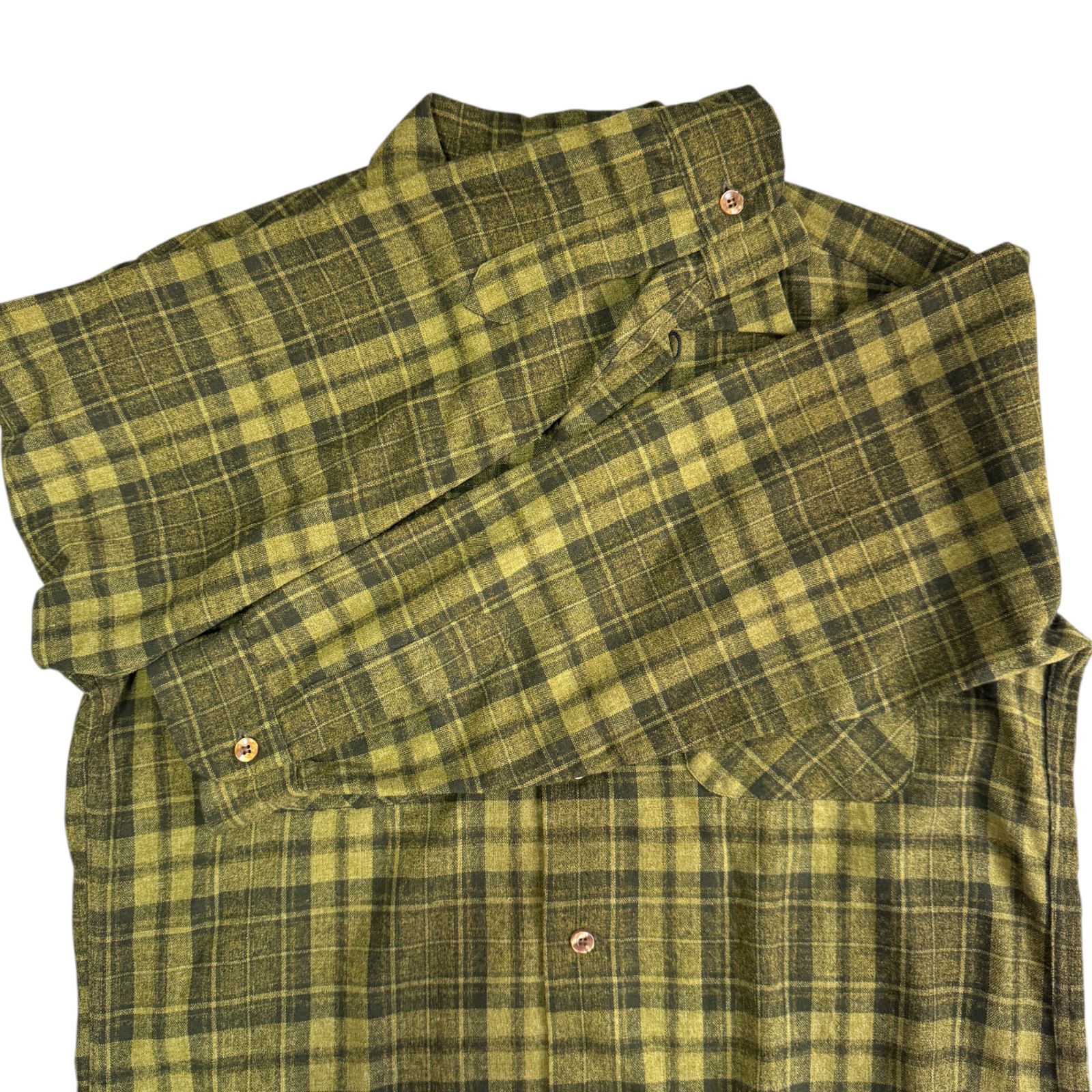 PENDLETON ペンドルトン ボードシャツ L ビンテージ 60s 60s Pendleton ペンドルトン ボードシャツ BoardShirt Lサイズ カーキ