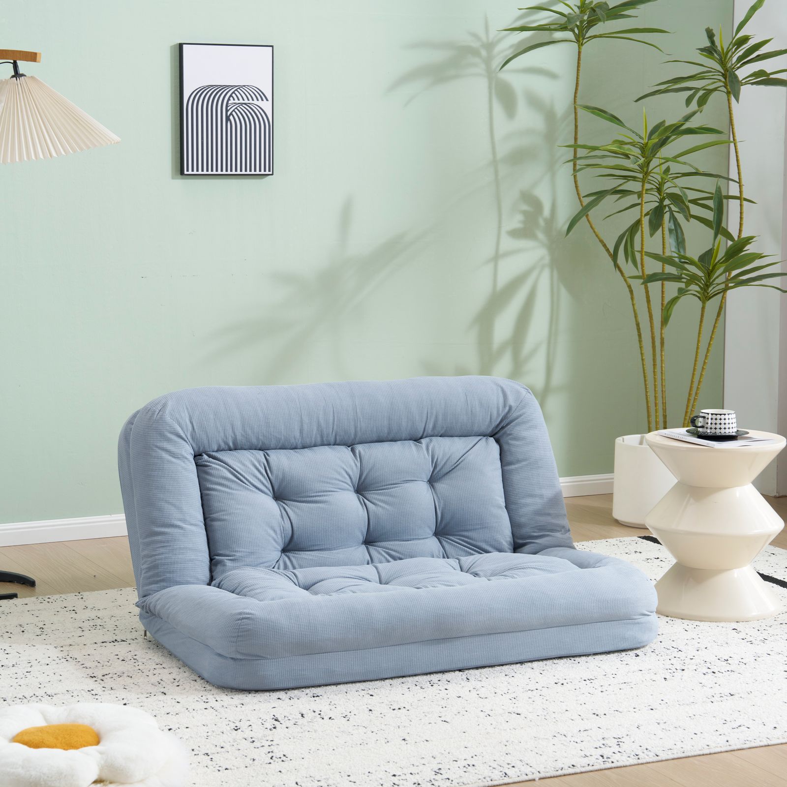 ソファーベッド 座椅子 ソファ 6段調整可能 3WAY 1人掛け 2人掛け