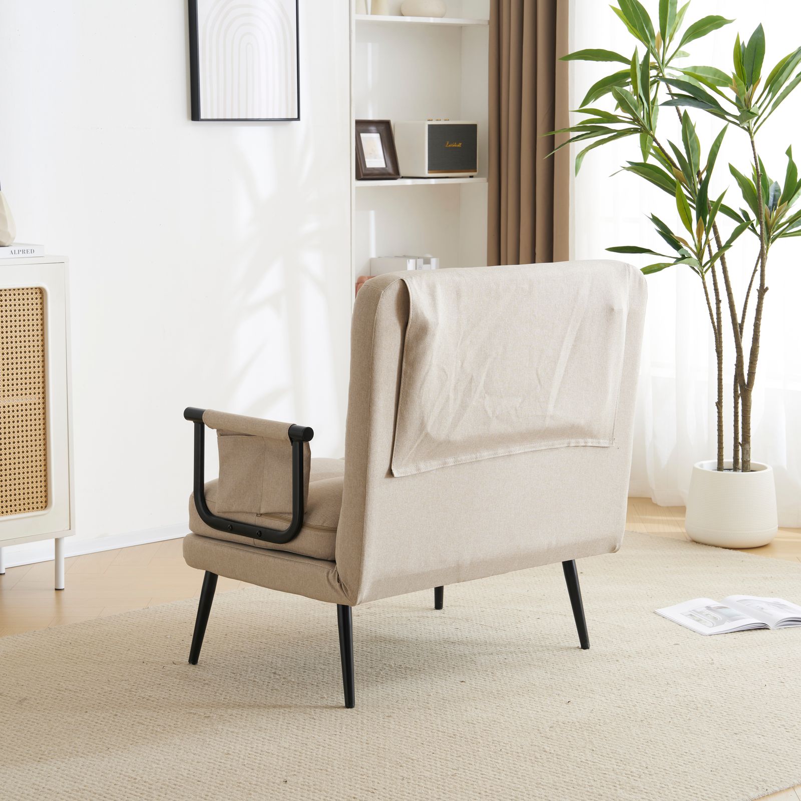 肘付き 一人掛け