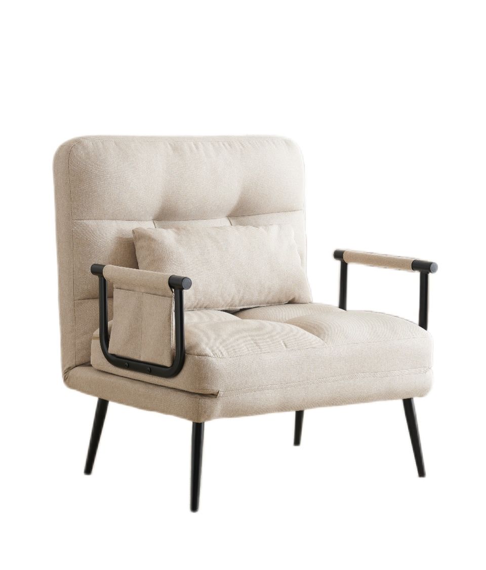 数量 ソファベッド 3 WAY ファブリック生地 カウチソファー 肘付き 一人掛け カウチ リクライニング 一人暮らし 組立品