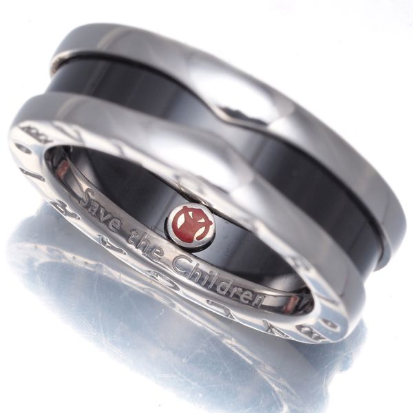 ブルガリ リング セーブザチルドレン ビーゼロワン B-ZERO1 52号