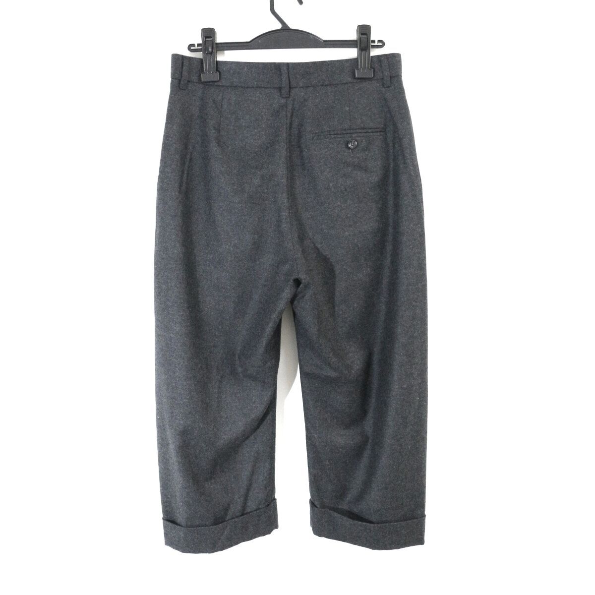 【美品】アパルトモン　FLANNEL CURVY PANTS 34 L'Appartement DEUXIEME CLASSE アパルトモン ドゥーズィエムクラス