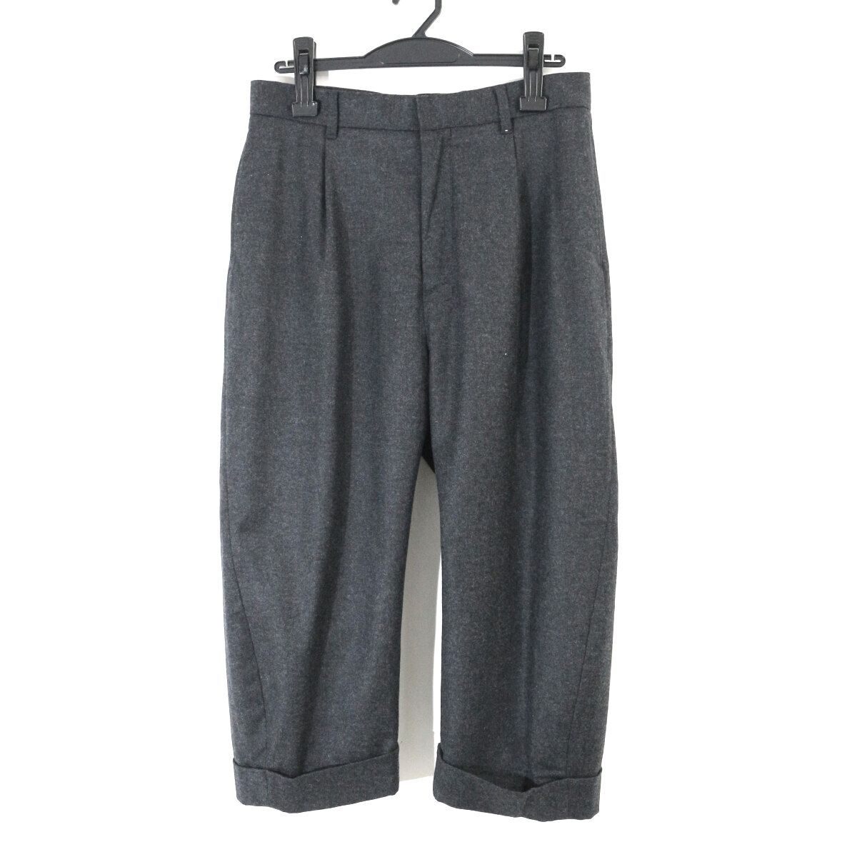 【美品】アパルトモン　FLANNEL CURVY PANTS 34 L'Appartement DEUXIEME CLASSE アパルトモン ドゥーズィエムクラス