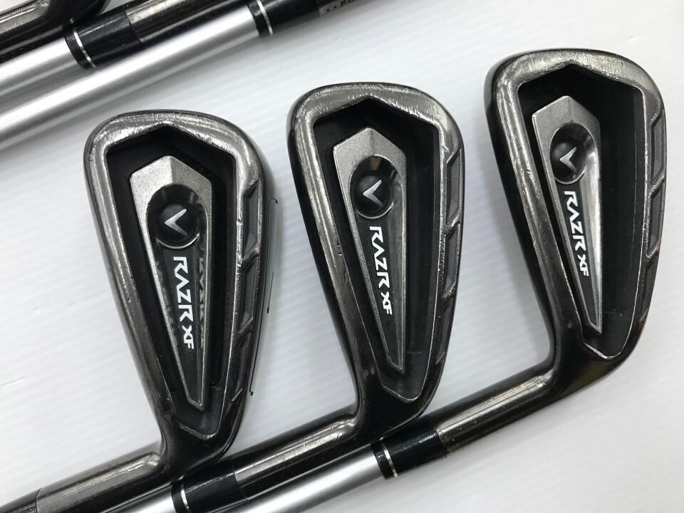 キャロウェイ RAZR XF RAZR 公式 X シリーズ Rフレックス アイアン