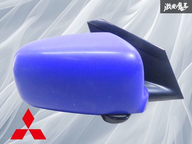 【実働外し！】三菱純正 CS5W ランサーセディア ドアミラー サイドミラー 5ピン 右 右側 運転席側 T10 フレンチブルー 010496 K317 棚2O13