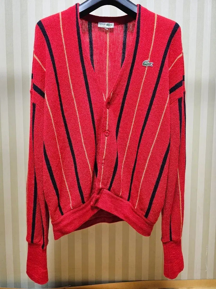 ラコステ カーディガン ウール 105