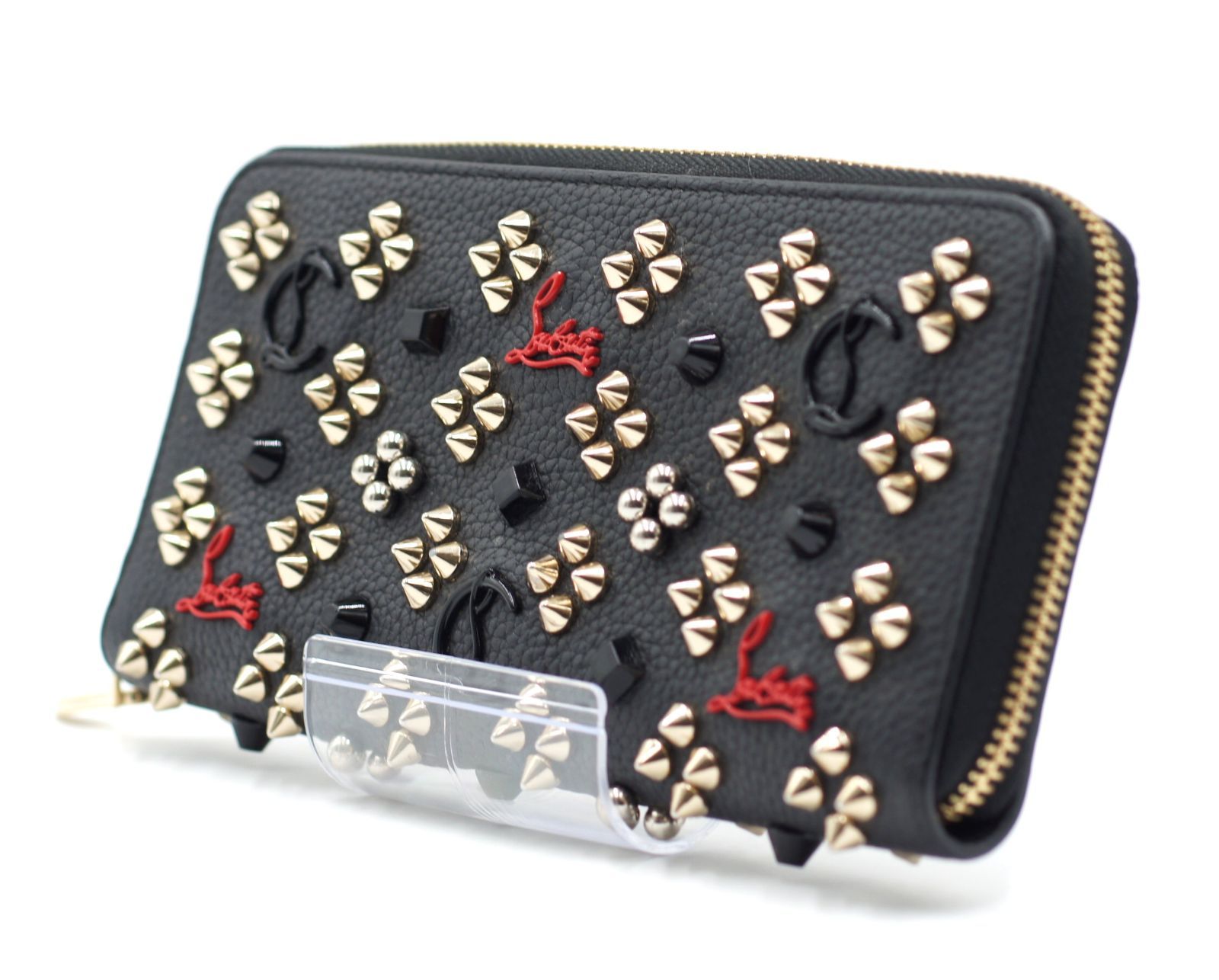 Christian Louboutin クリスチャンルブタン パネトーネ ラウンド長財布