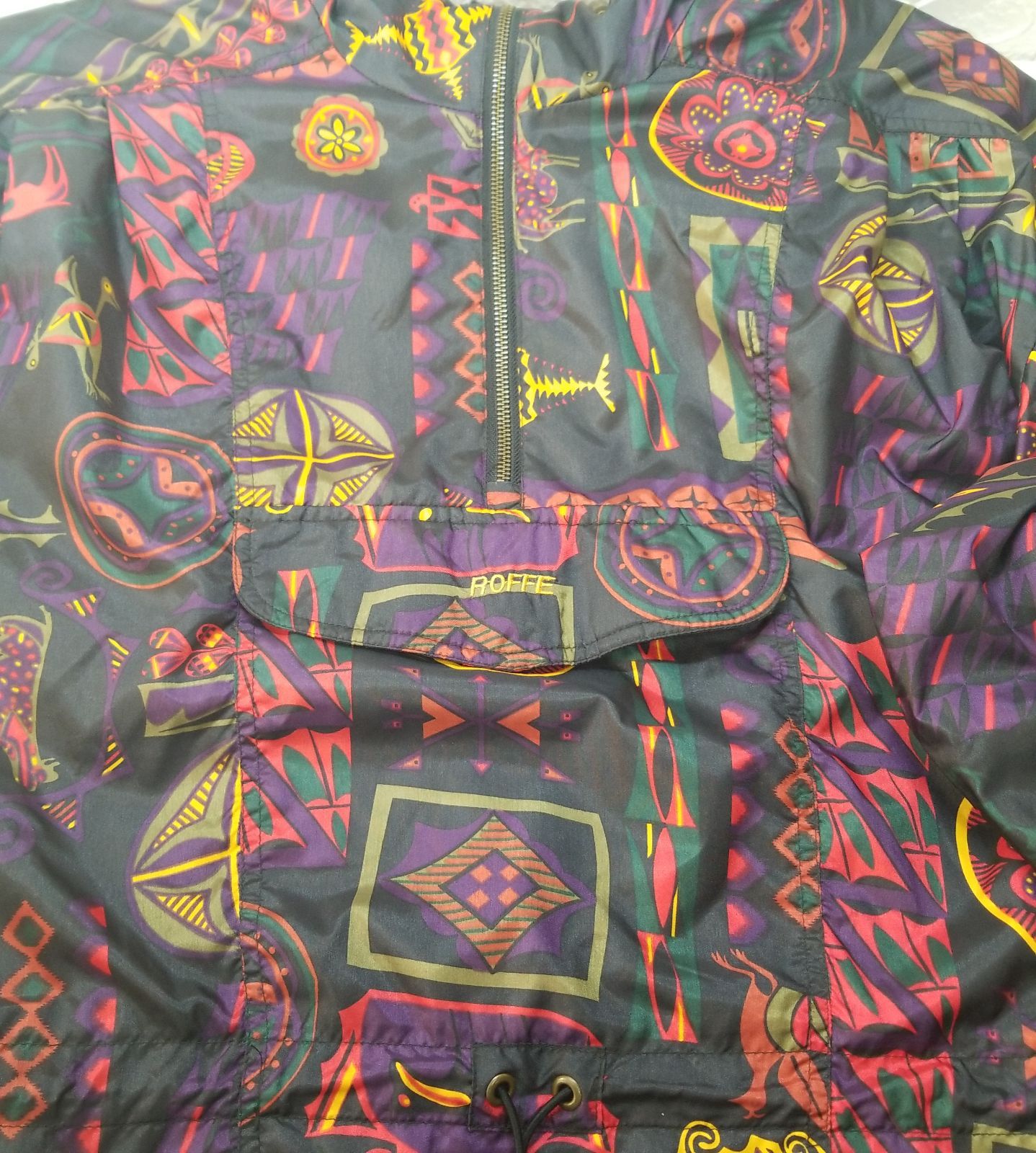 激レア 90s ROFFE / 総柄アノラックパーカー】 ROFFEの人気