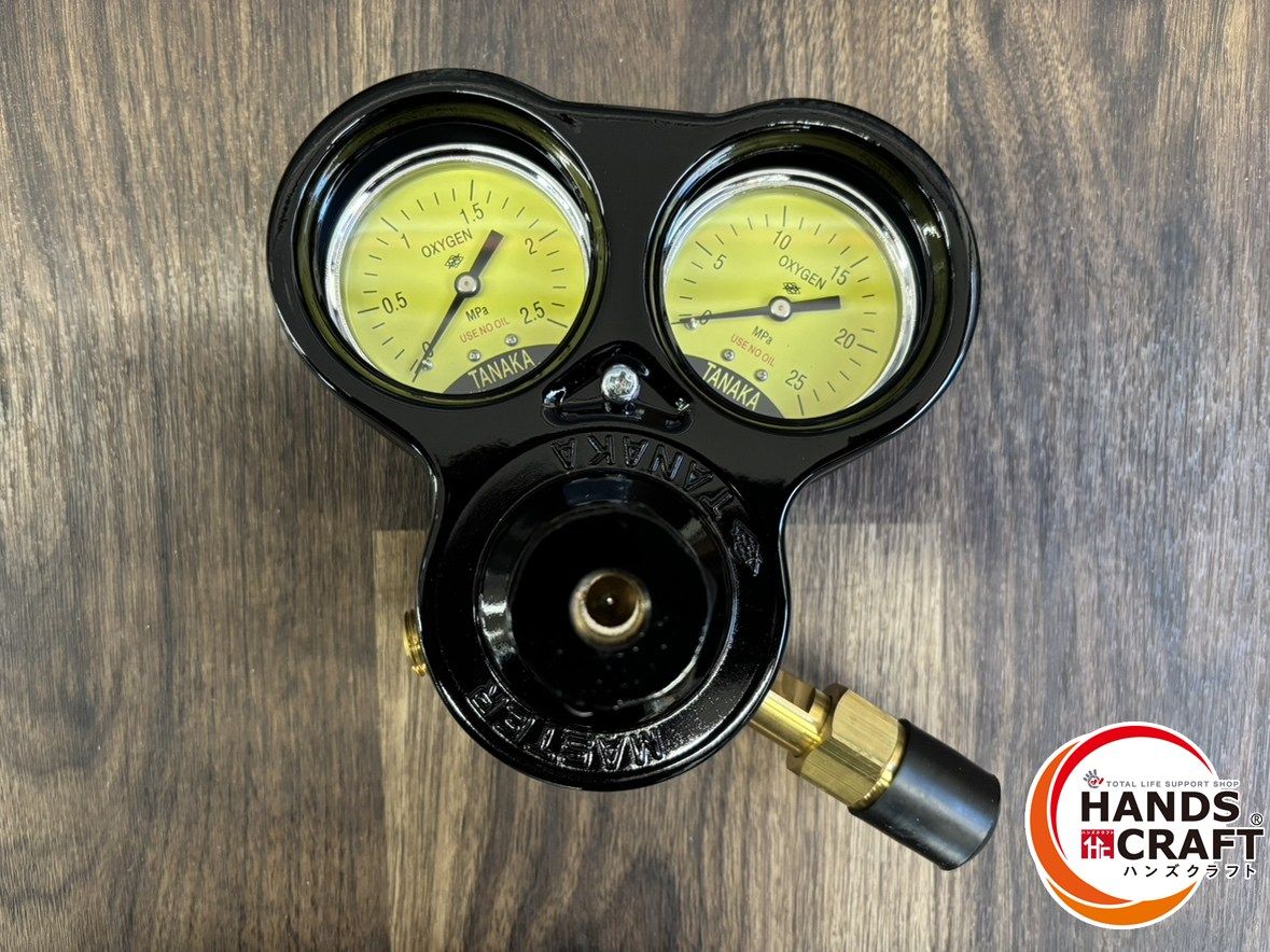 ♭ 日酸TANAKA マスター VI OF 酸素調整器 関西式 ガードタイプ