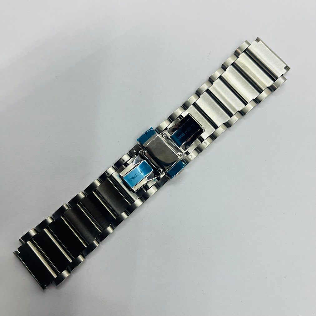 オリス ブレスシルバーステンレスフランクシナトラクロノ 07 8 20 72