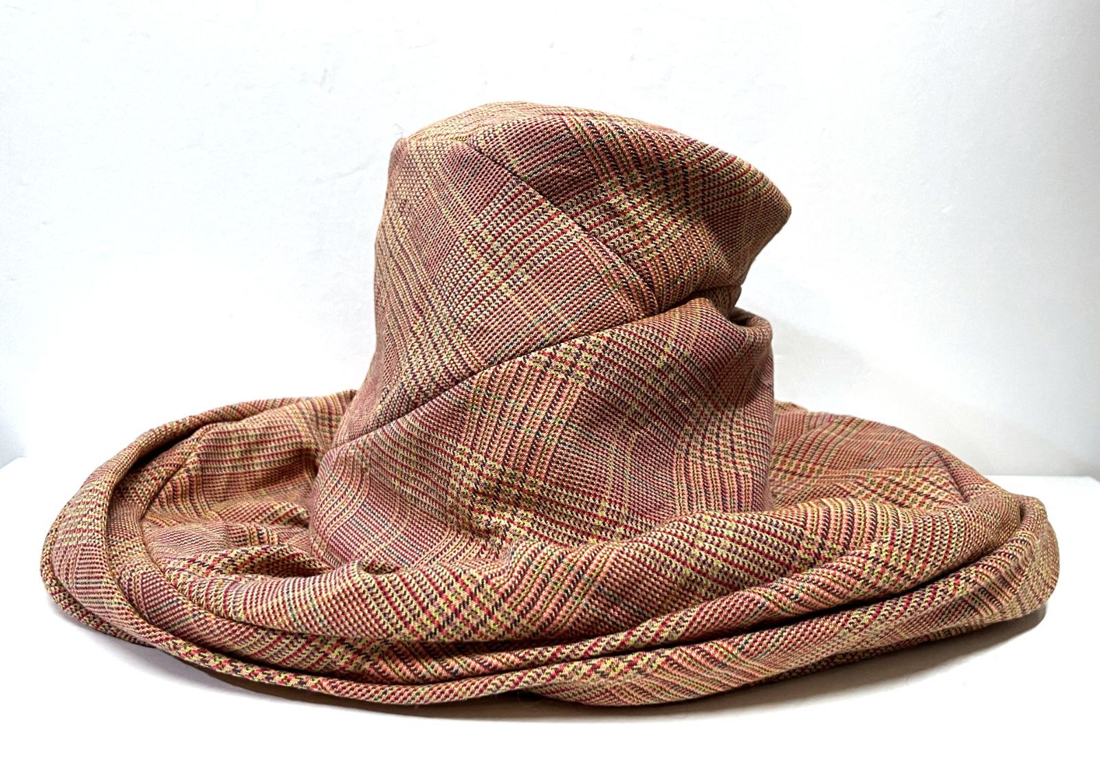 JUNYA WATANABE COMME des GARCONS ジュンヤワタナベ コムデギャルソン チェック ウール ハット 帽子