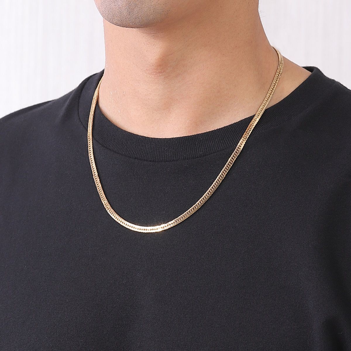 18金 喜平ネックレス Mカット トリプル 20g 50cm メンズ レディース 