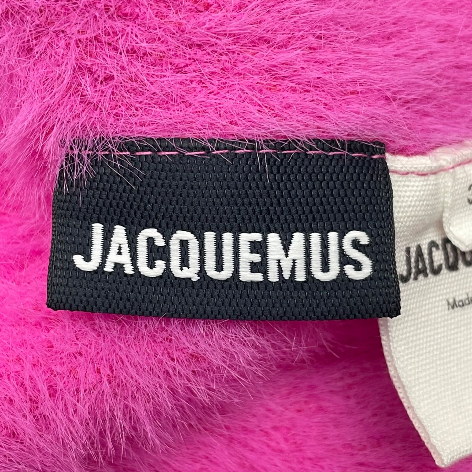 JACQUEMUS ジャックムス クロップドカーディガン シャギーニット 