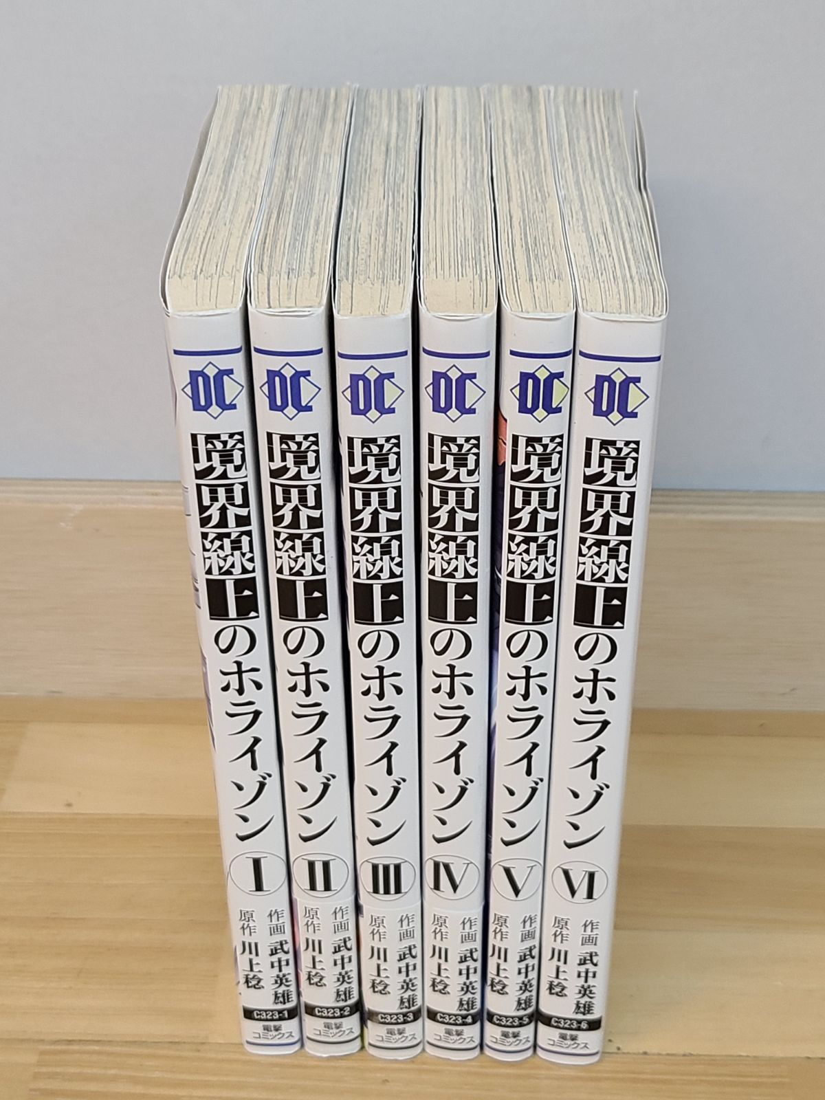 全初版 境界線上のホライゾン 1巻～6巻 全巻セット 川上稔 【E4232-001
